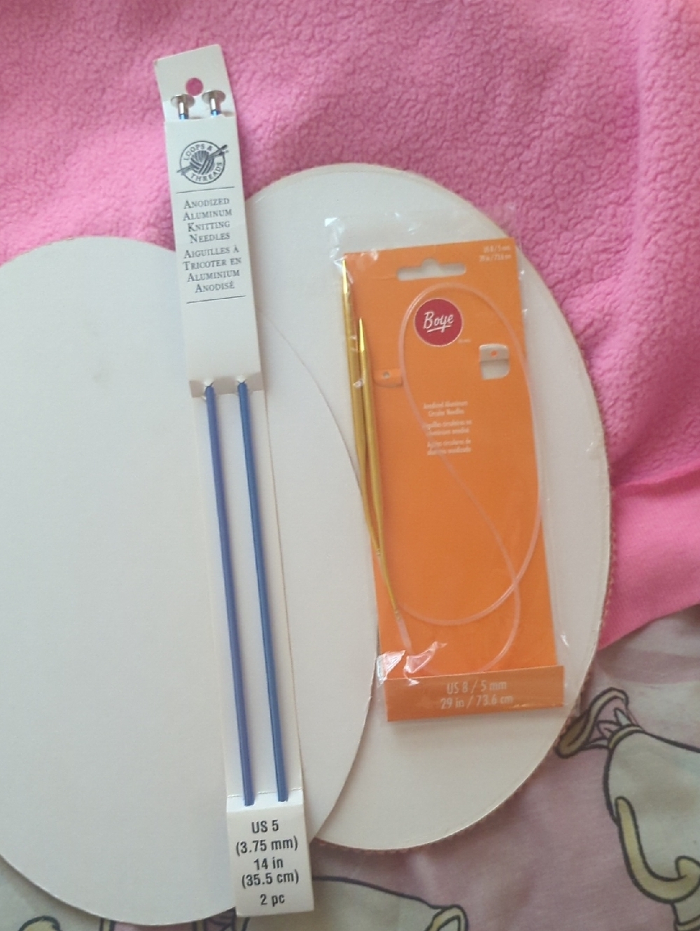 Circular Knitting Needles&Straight Aluminum Knitting Needles. Size 5 Both. New